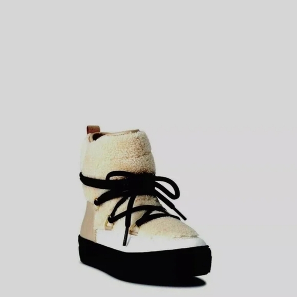 Scoop Womenβs Faux Shearling Boots β Taupe, Size 8.5 β NIB - Picture 6 of 6